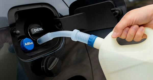 AdBlue bijvullen bij een dieselvoertuig